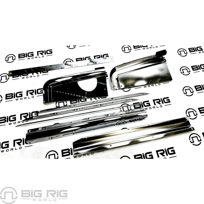 Chrome Steel Grille Kit - Kenworth W900L GRKW900L - TRP
