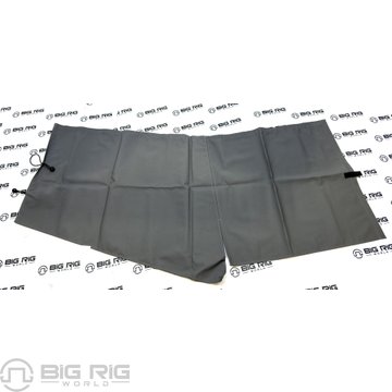 Curtains - Cab Med Gray U73-1037-1U671 - Kenworth