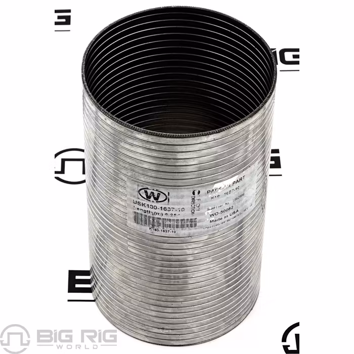 Pipe - Exhaust Flex 5 In. X 10 In. SS K180-1637-10 - Paccar