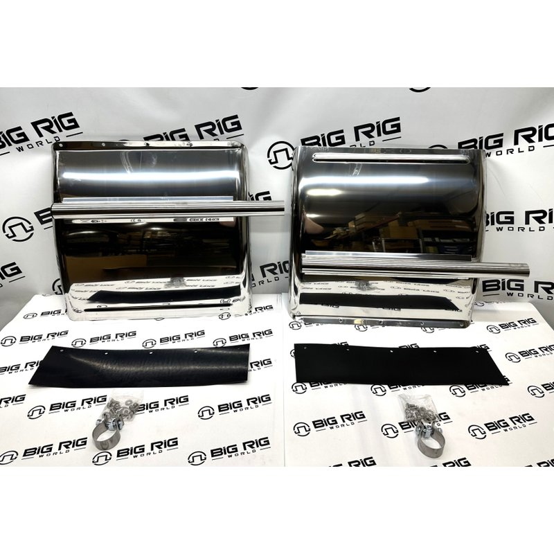 Standard Tube Mount Quarter Fenders SS211PA2 - Betts HD