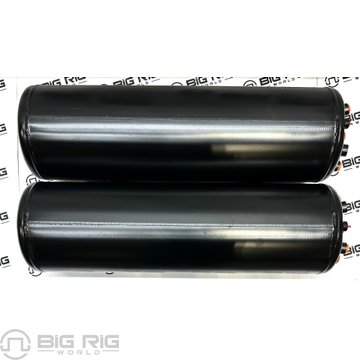 Dual Steel Air Tank Assembly- 9.5 X 33.5 Inches G86-1059-55 - Kenworth