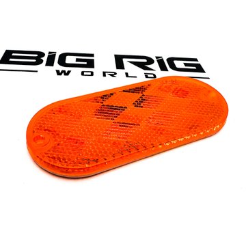 2-inch Wide Oval Reflector 98031Y - Truck Lite