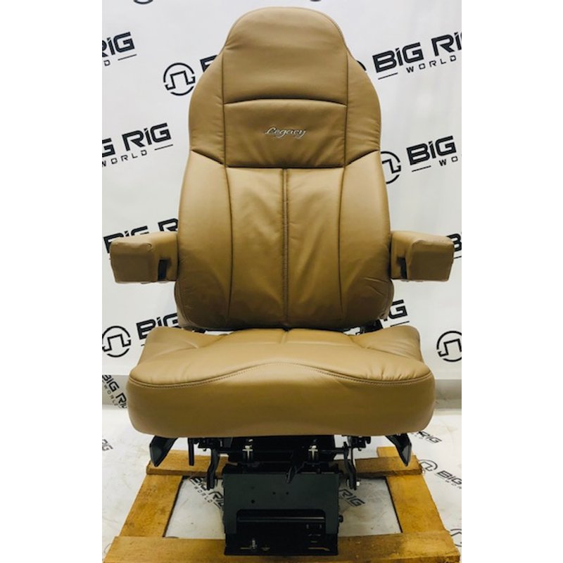 Legacy Silver (Brown  Leather) High Back w/ Heater 188900MWH63 - Seats Inc.