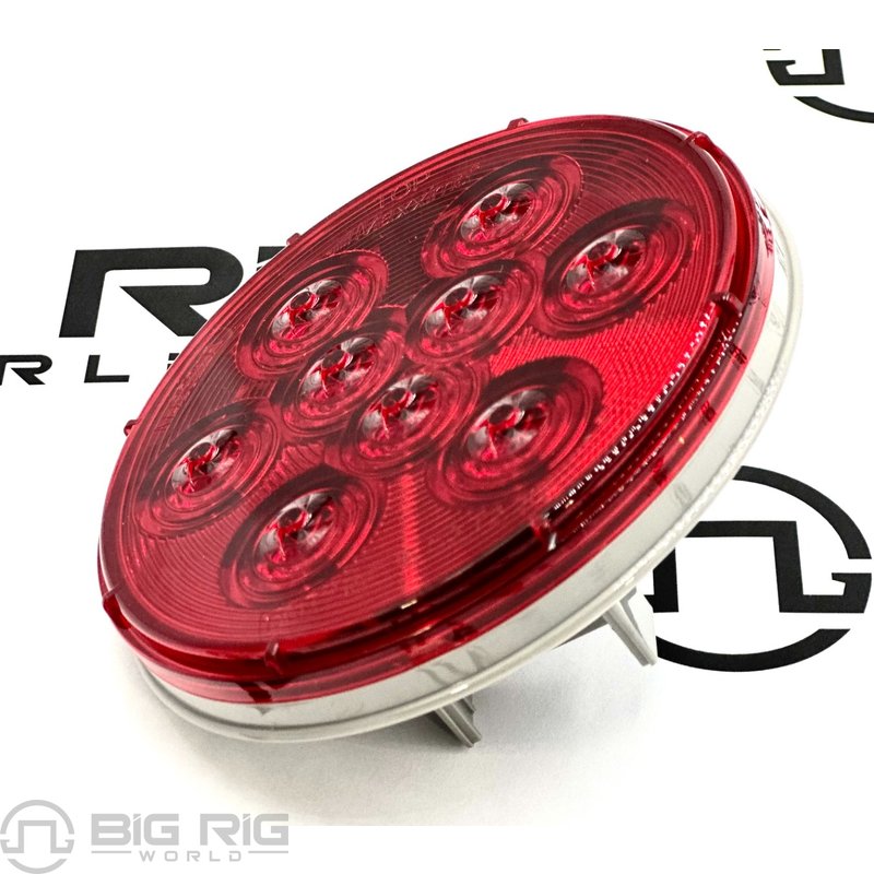 Stop / Tail / Turn Light  Red, Round 4 In.  M42322R - Maxxima