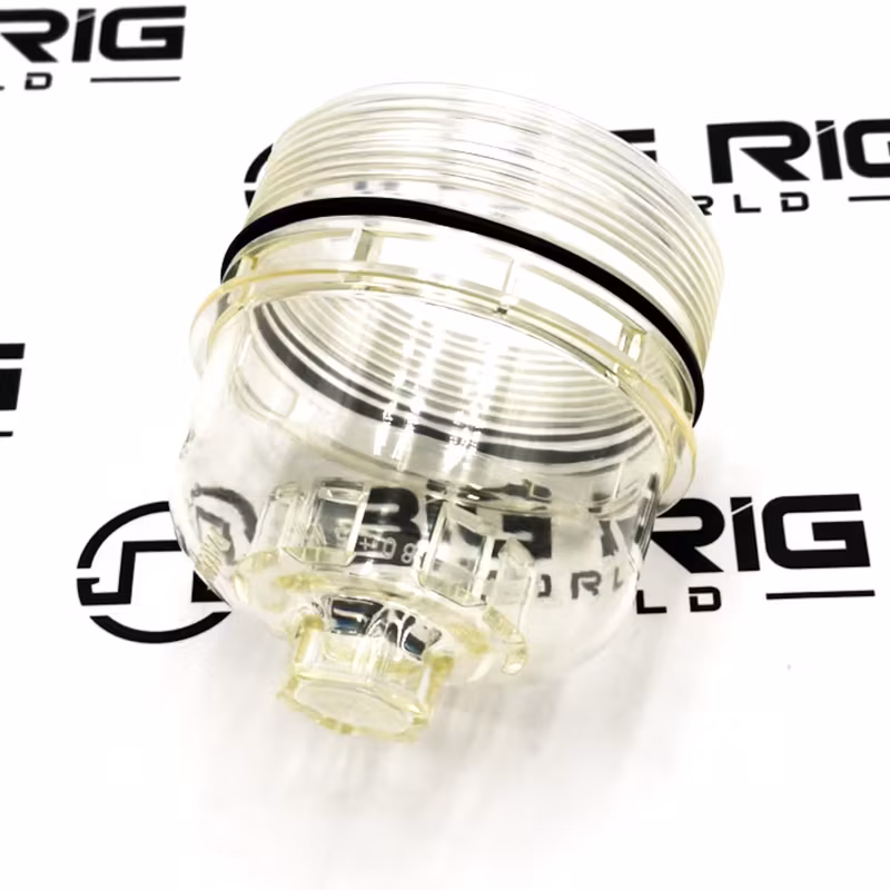 Clear Fuel Filter Cap 2380464PE - Paccar Engine