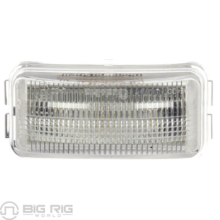 LED 15 Series License Lamp Kit, Diamond Shell, 12 Volt, Chrome Bracket 15226 - Truck Lite
