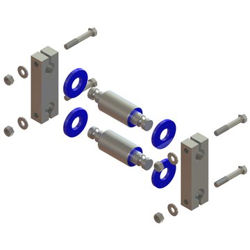 Spring Eye Shackle Kit SK62-10600 - Atro