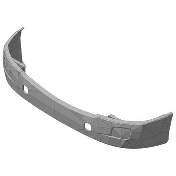 Bumper - Peterbilt 579, Chrome N71-6129-100 - Peterbilt