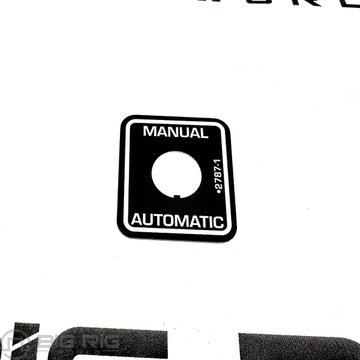 Engine Fan Nameplate K281-2787-1 - Paccar
