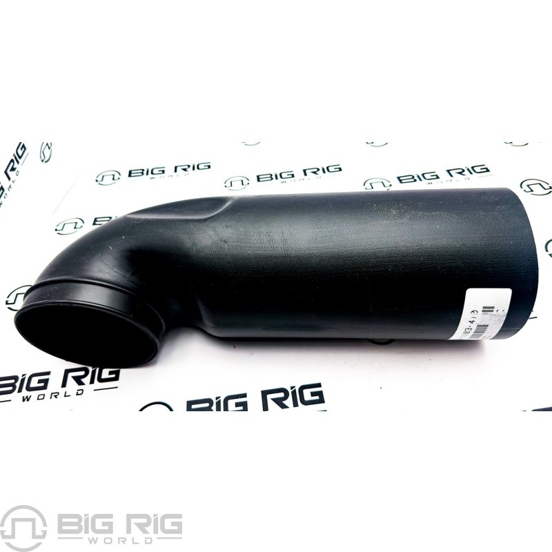 Pipe - Air Intake 90 Degree 5 Inch MLDRBR W/Logo D66-1103-410 - Paccar