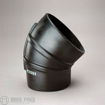 6 inch / 7 inch ID 45 Deg. Rubber Elbow Reducer P133339 - Donaldson