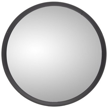 Black Stainless Steel Convex Mirror, Round, Universal Mount 7.5-inch 97816 - Truck Lite
