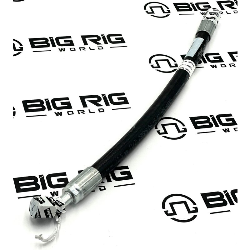 Hose Assembly - Pressure Line. # 8 , Straight, 45 DEG, 20IN 14-14442-020 - Freightliner