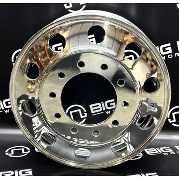 24.5 x 8.25 Alcoa Aluminum Wheel - High Polish Both Sides 98U637 - Alcoa