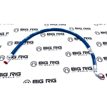 Female 90 Degree Crimped Joint Industry Council #8x40 Inch Hydraulic Hose Assembly J50-1007-08-040PT - Dynacraft