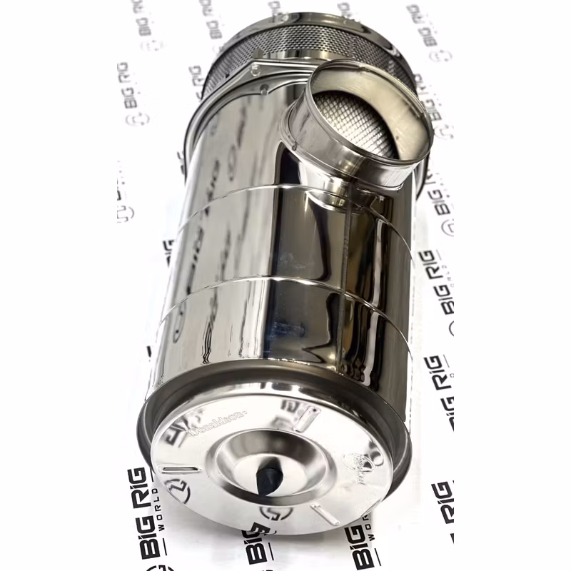 Air Cleaner - Stainless Steel KW Logo A130096 - Kenworth