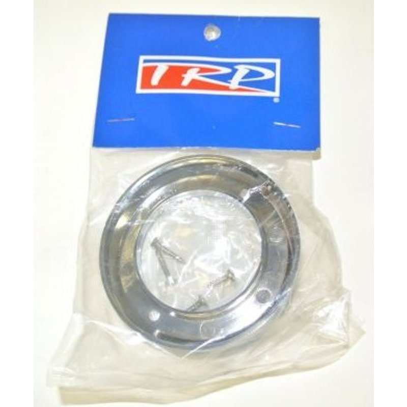 Light Bezel - 2 In. Round Chrome W/Plastic Visor MC1615 - TRP