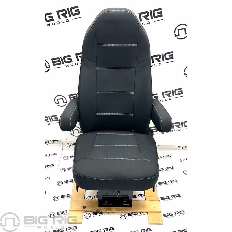 Heritage Silver Seat (Black Cloth) w/ Armrests 189800FA631 - Seats Inc.