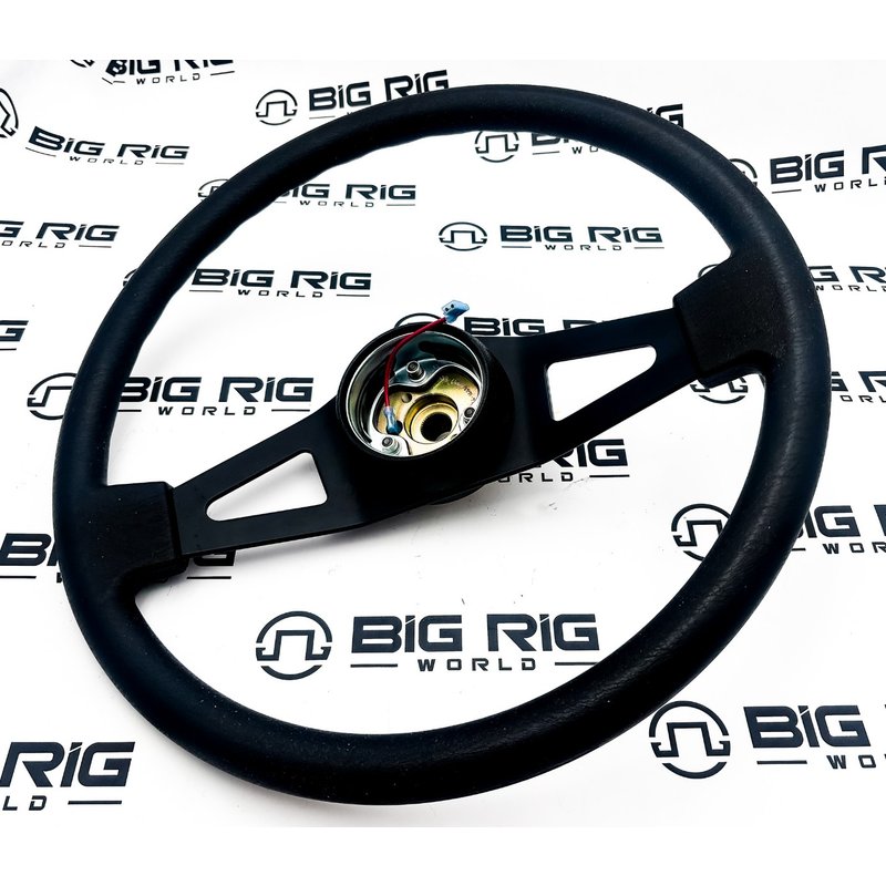 Steering Wheel 2 Spoke Black 18 In. BKBL18243SS - Paccar