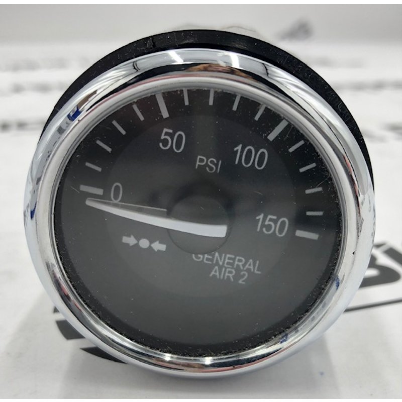 Mechanical Air Pressure Gauge#2 Q43-6067-112CK - Peterbilt