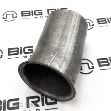 Exhaust Pipe - 12 Degree 4 in. Steel Aluminized Flange / OD M66-1210 - Kenworth
