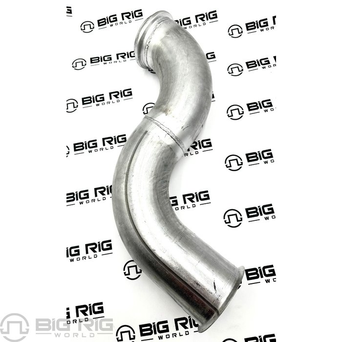 Exhaust Pipe, 389mm Offset, Stainless Steel, w/ Flange (5 In.) M66-1811 - Kenworth