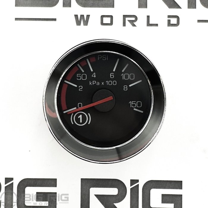 Gauge Kit  -Primary Air Pressure MET G3 Q43-1144-201K - Kenworth