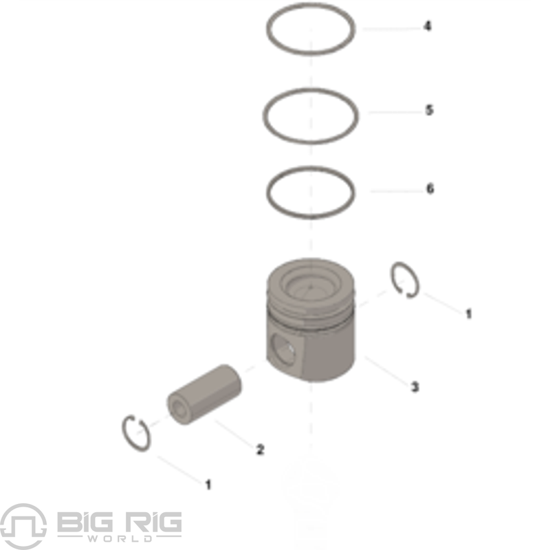 Engine Piston Kit 4309527 - Cummins