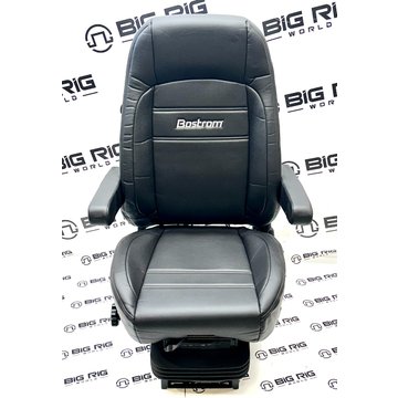 Pro Ride PR915 Suspension, Hi Back, Black UltraLeather W/Arms 9320011-900 - Bostrom Seating