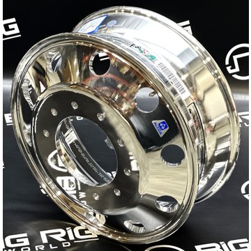 19.5 X 6.00 Alcoa Aluminum Wheel - High Polished Both Sides 763297 - Alcoa