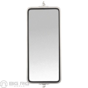 West Coast Mirror, Silver Stainless Steel 7 x 16-inch 97809 - Truck Lite