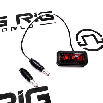LED 36 Series Flex Lamp, Side Exit Wire, Red 36105R - Truck Lite