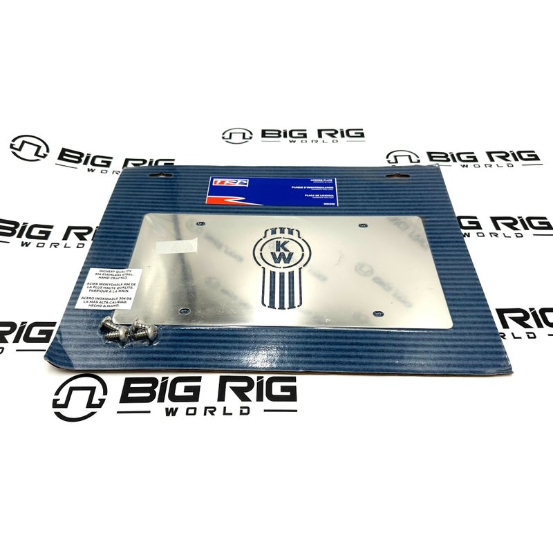License Plate W/KW Logo MD1008 - TRP