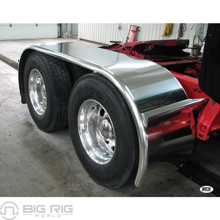 142 In. Heavy Duty The Boss Full Fenders With Long Drop (14 Ga.) - For 43.5 In O.D. Tires TFEN-F10 - Trux Accessories