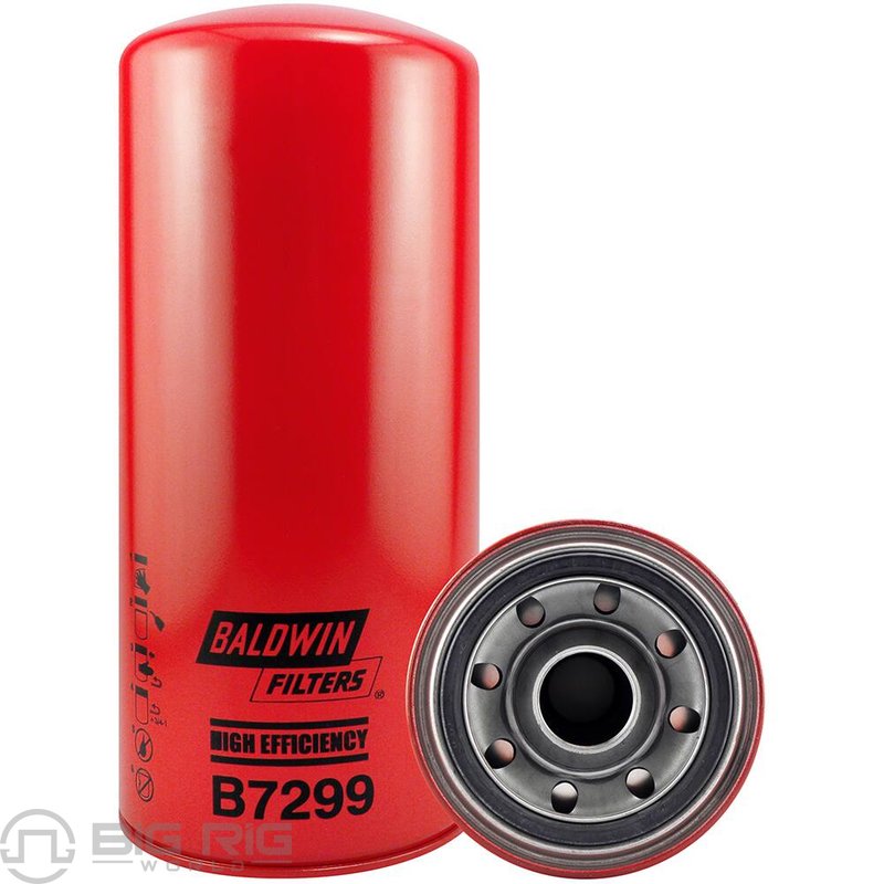 High Efficiency Spin-on Lube Filter B7299 - Baldwin Filters