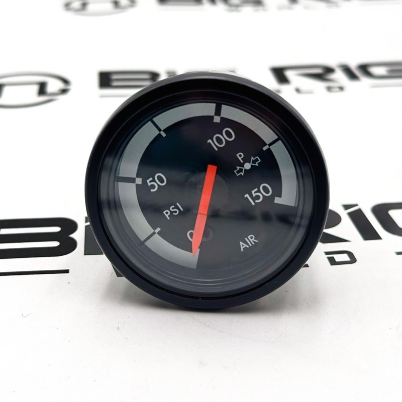 Gauge - Air Pressure, Primary, Door, Instrument Cluster Unit 2, PSI, Black 22-53810-000 - Freightliner
