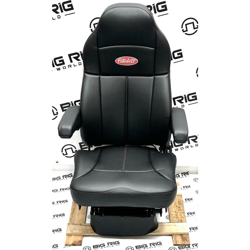 Legacy LO Seat with Peterbilt Logo in DuraLeather 188222MW61-291 - Seats Inc.