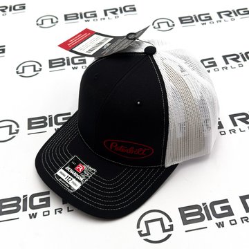 Black & White Richardson Peterbilt Hat 1531810-00 - Peterbilt