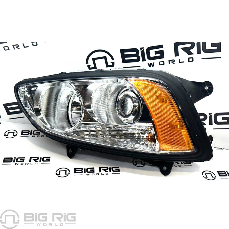 Headlight Assy-T660 Dual RH P54-6162-100R - Kenworth