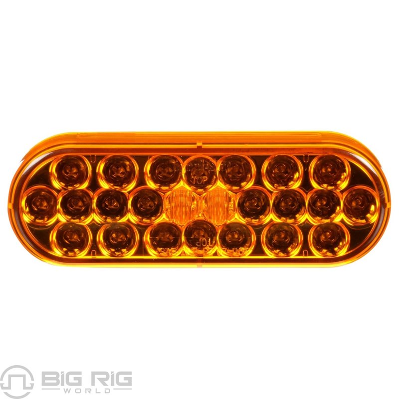 LED Signal Stat Rear Turn 60 Series Oval Sealed Lamp 6050A - Truck Lite