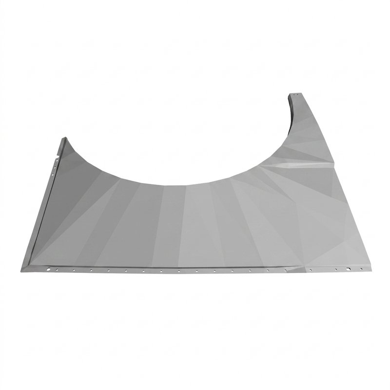 Skin - Hood Side, 388, Aluminum RH L79-6070R - Peterbilt