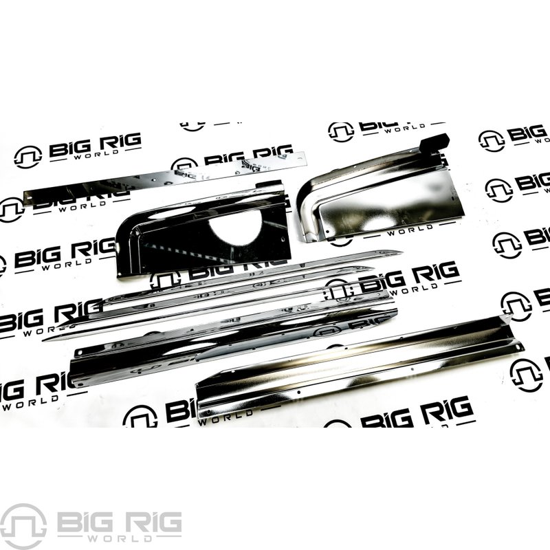 Chrome Steel Grille Kit - Kenworth W900L GRKW900L - TRP