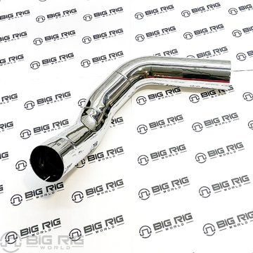 Pipe-Exhaust Mbend 5 In. Stl RH Chr OD/ID M66-1713R-C - Kenworth