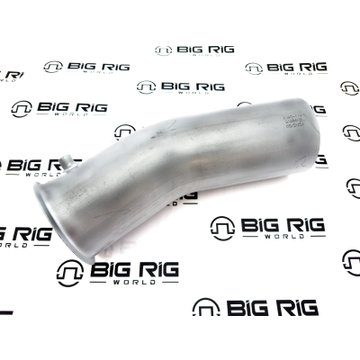 24-Degree Aluminized Steel Exhaust Pipe 5-inch Flange/OD K180-17915 - Kenworth