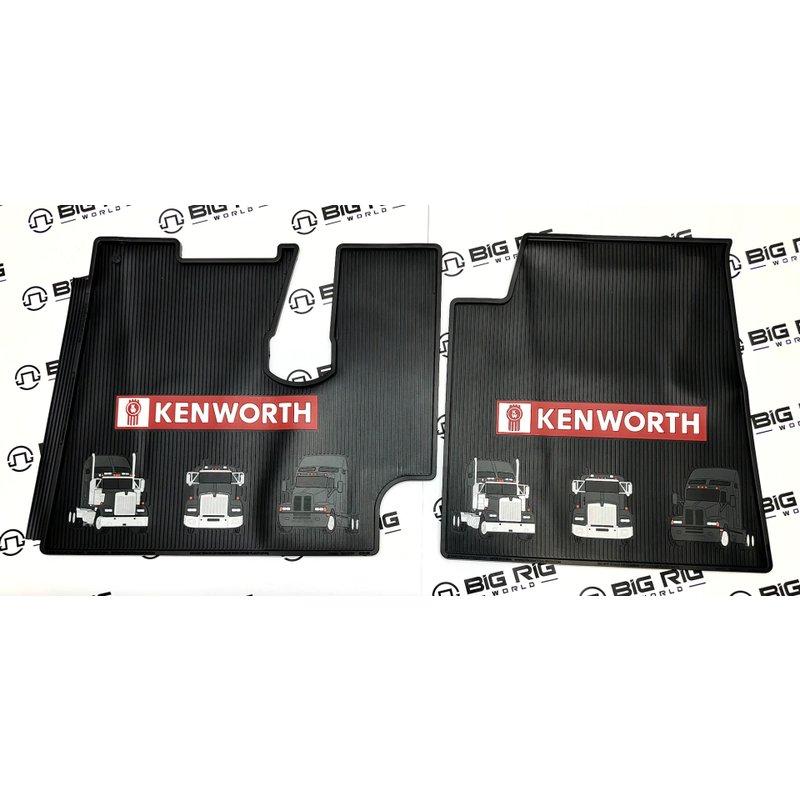 Floor Mat Set - W900, T600, T660, T800 - 05 & Up K860PDT - Kenworth