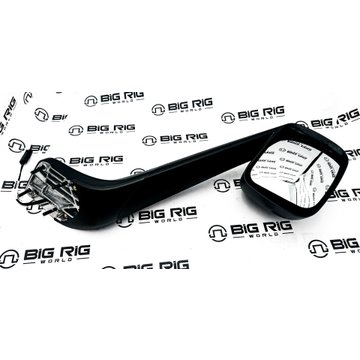 Mirror - Auxiliary, Hood Mounted, Long, Black, Left Hand A22-77790-008 - Freightliner