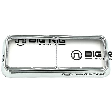 Headlamp Bezel, Dual Rectangular Short 3-2048-2 - Paccar