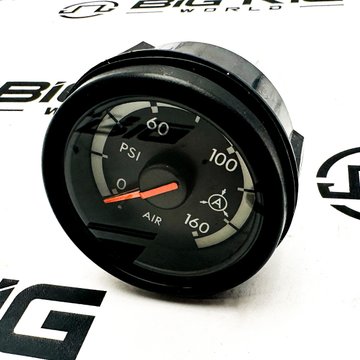 Gauge - Air Pressure, Application, Icu4, Black, Standard A22-59219-201 - Freightliner