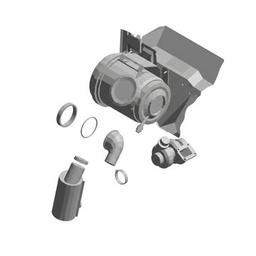 Hose, Air Cleaner, To Turbo Assy 1661685C2 - International