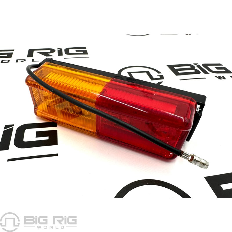 Dual Red/Yellow Fender Light W/Bracket & Plug MCL67ARBP - Optronics